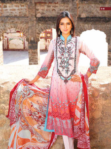 Zanisha Embroidered Lawn 2016 5-B