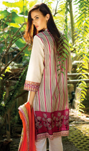 Orient Jacquard Embroidered Kurti Design 16-027-B