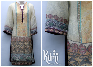 Oriental Escape Stitched Kurti by Rumi
