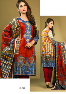 Sidra Lawn 2016 Vol 1 Design D-72B