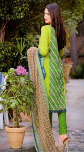 Rangoli Embroidered Swiss Voile by M.A Fabrics AM-19