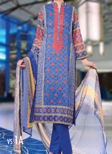 Vadiwala's Embroidered Chiffon Collection 2016 1A