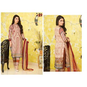 Alisha Memon Embroidered Collection Design AM16L-7B