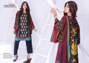 Naurang Embroidered Collection Design 2609-A