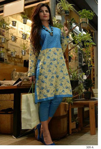 Five Star Classic Lawn 2016 2 Piece Design 309-A