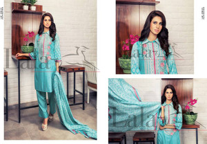 Lala Classic Embroidered Lawn 2016 Vol 2 Design LAE-008C