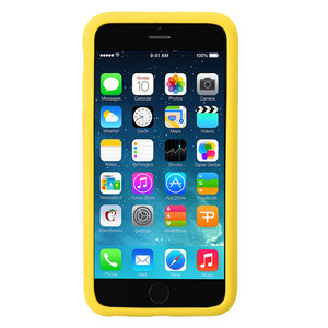 Melkco Silikonovy Silicone Case for Apple iPhone 6 / 6s - Yellow