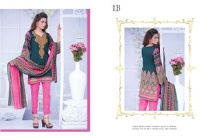 Sahil Embroidered Eid Collection Design 1B