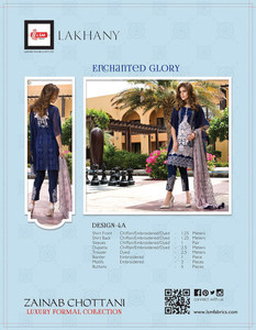 Zainab Chottani Luxury Formal Eid Collection Enchanted Glory A