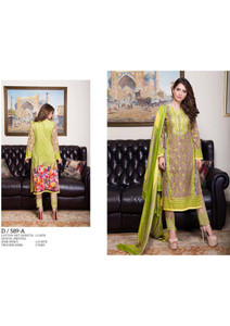 Monarca Digital Embroidered Festival Collection 589-A