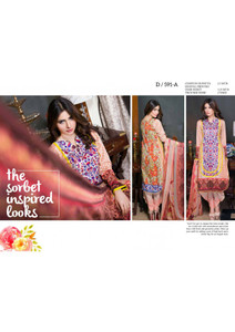 Monarca Digital Embroidered Festival Collection 591-A