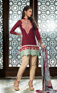 Zainab Chottani Luxury Lawn 2016 Design 4B