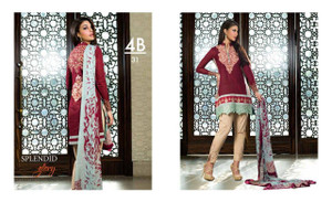 Zainab Chottani Luxury Lawn 2016 Design 4B