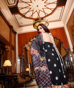 Noor by Saadia Asad Chiffon 2016 Romanticism