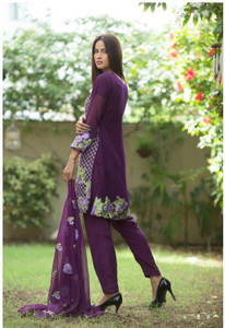Junoon Embroidered Chiffon - J-6