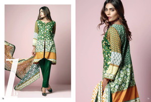 Al Zohaib Sunshine Bloom Cotton Silk Design 1B