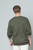 Los Angeles Melange Sweatshirt by Fifth Avenue - Military Green