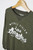 Los Angeles Melange Sweatshirt by Fifth Avenue - Military Green