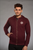 Fifth Avenue Quilted Fleece Navigator Hoodie - Maroon