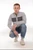 Fifth Avene Sports Jacket - Fleece Version - Heather Grey