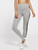 Fifth Avenue MZ Heather Grey Contrast Panel Leggings