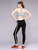 Fifth Avenue MZ Rava Contrast Leggings - Black and White