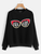 Fifth Avenue Bitchin Printed Sweatshirt - Black