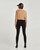 Fifth Avenue MZ Contrast Panel and Seam Leggings - Black and Red