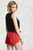 Fifth Avenue Women's ROMP Sleeveless Bottom Knot Top - Black and White