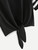 Fifth Avenue Women's ROGE Mesh Sleeve Striped T-Shirt - Black