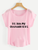 Fifth Avenue Women's Dolman 5'2 Attitude Is 6'1 Printed T-Shirt - Pink