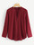 Fifth Avenue Women's JINZ V-Neck Placket - Maroon
