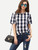 Fifth Avenue Clothing JEDZ Gingham T-Shirt 