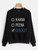 Fifth Avenue Khaana Peena Cricket Printed Sweatshirt - Black