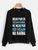 Fifth Avenue Mujh Par Ek Ehsaan Printed Sweatshirt - Black