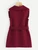 Fifth Avenue Women's RAPT9 Self Tie Sleeveless Fleece Coat - Maroon