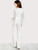 Fifth Avenue Women's JMS16 Pearl Beaded Jumpsuit - White