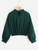 Fifth Avenue Women's UVA831 Front Twist Blouse - Green