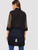 Fifth Avenue Women's GKS24 Mesh Front Kimono - Black
