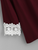 Fifth Avenue Dot Mesh and Lace Blouse UVA1166 - Maroon and White
