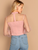 Fifth Avenue Women's UVA4 Mesh Panel Blouse - Pink