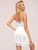 Fifth Avenue Women's NSS67 Satin and Lace Night Dress - White