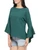 Fifth Avenue Women's UVA1311 Bell Sleeve Blouse - Green