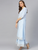Fifth Avenue Women's TPS256 Gotta Lace Kurti and Pants Set - Blue