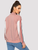 Fifth Avenue Fleece Lace Detail Color Block Jacket LNA2019 - Pink