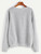 Fifth Avenue DIFT15 Babe Pocket Printed Sweatshirt - Grey
