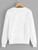 Fifth Avenue DIFT15 Babe Pocket Printed Sweatshirt - White