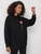 Fifth Avenue DIFT23 Hope Believe Floral Sleeve Print Hoodie - Black