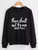 Fifth Avenue DIFT31 Thou Shalt Not Try Me Printed Sweatshirt - Black