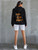 Fifth Avenue DIFT27 Steal His Hoodie Season Print Hoodie - Black